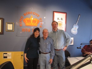 Donna Herula, "Sunshine" Sonny Payne & John "The Doctor", Delta Cultural Center, KFFA, Helena, AR, February, 2011